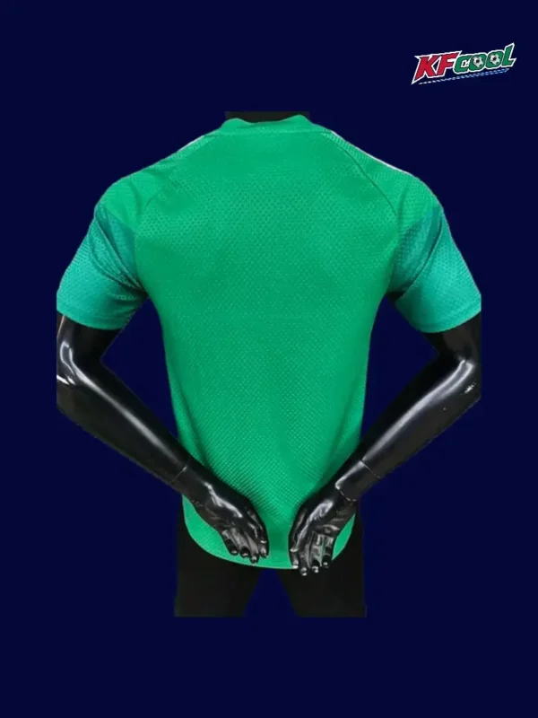 Algeria Green Training shirts 2627 Player VersionRed2 - KFCool – Football Jerseys & Soccer Kits Store Algeria green training shirt 26/27 player back (red) — lightweight panel