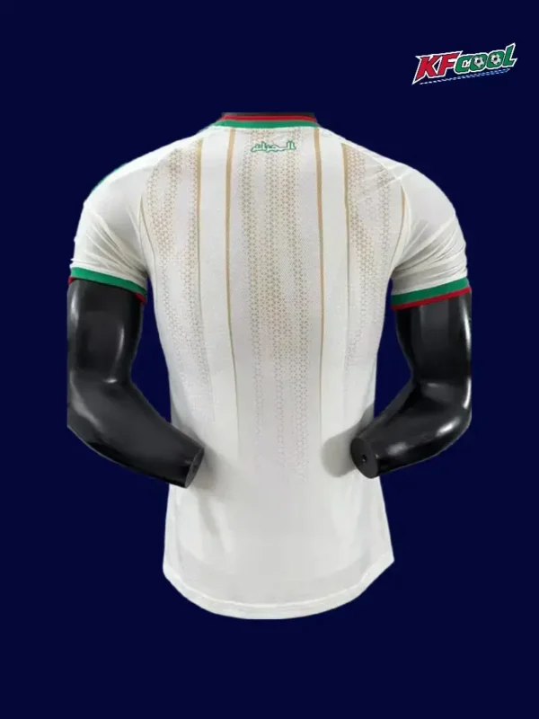 Algeria 26/27 home player jersey back (no stars) — lightweight performance panel
