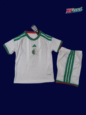 Algeria Home White Kids kits 26/27 Fans Version(Stars)