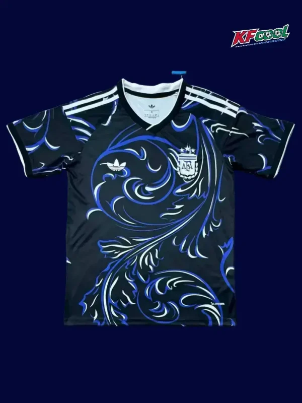 Argentina Away Jersey 2627 Fans Version1 - KFCool – Football Jerseys & Soccer Kits Store Argentina away jersey 26/27 fans front, supporter edition