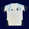 Argentina white training shirt 26/27 fans front, lightweight top