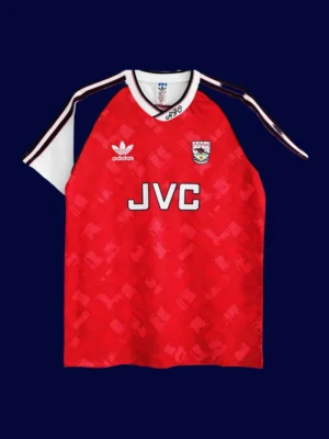 Arsenal Home Red Retro Jersey 90/92