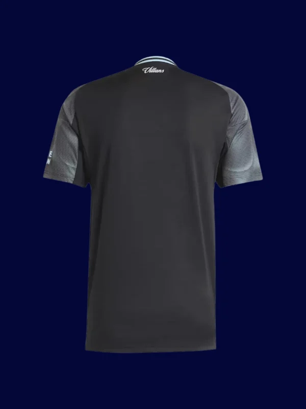 Aston Villa Away Jersey 25/26 Fans Version back custom name & number