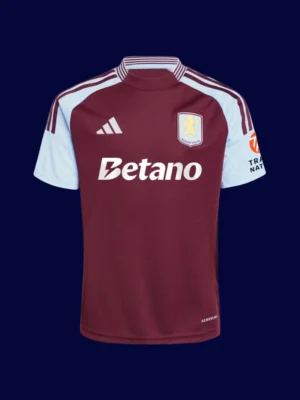 Aston Villa Home Jersey 2425 Fans Version1 Aston Villa Home Jersey 24/25 Fans Version front collectible high-quality football top