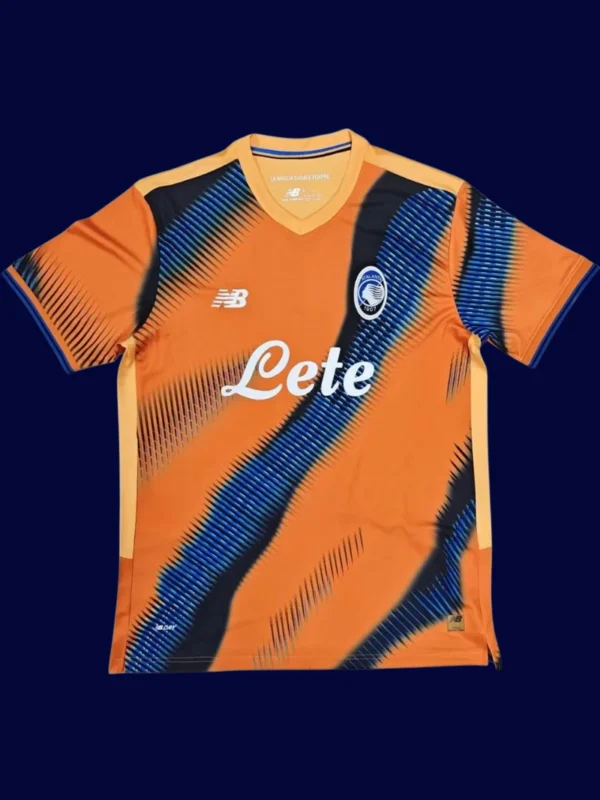 Atalanta Third Jersey 2526 Fans Version1 - kfcool.com Atalanta Third Jersey 25/26 Fans Version front showing third kit design and crest.