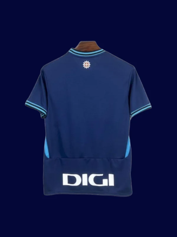 Athletic Bilbao Away Jersey 25/26 Fans Version back with number panel and sponsor logo.