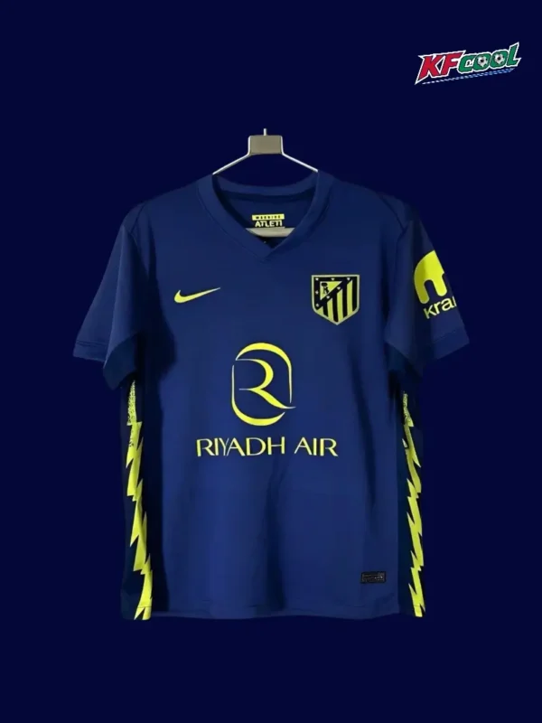 Atlético Madrid 25 26 away fans jersey front in alternate color design with club badge