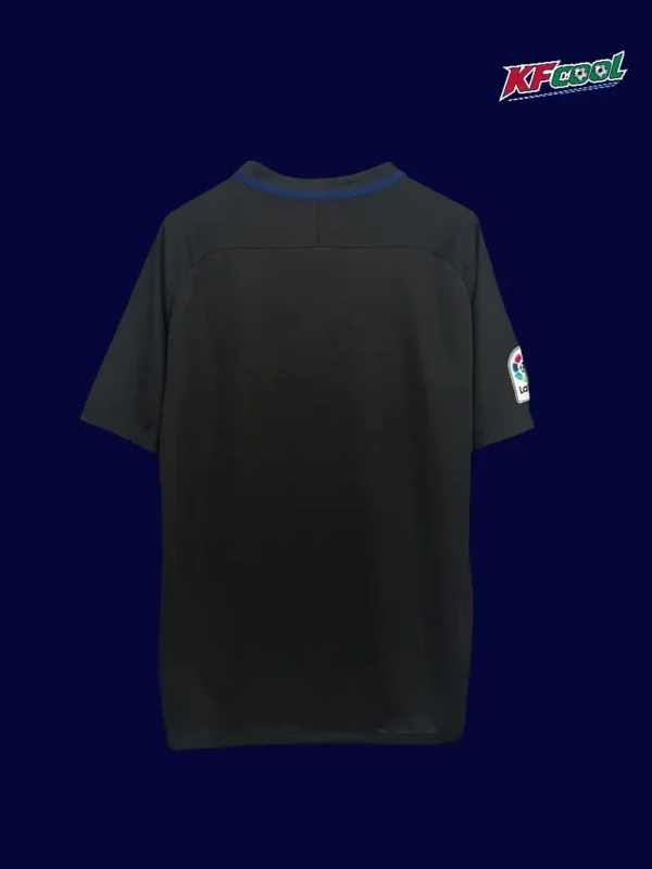 Atlético Madrid 2016 17 away retro style jersey back with smooth rear panel