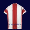 Atlético Madrid Home Retro Jersey 199900B - KFCool – Football Jerseys & Soccer Kits Store Atlético Madrid 1999 00 home retro jersey back with simple vintage rear panel