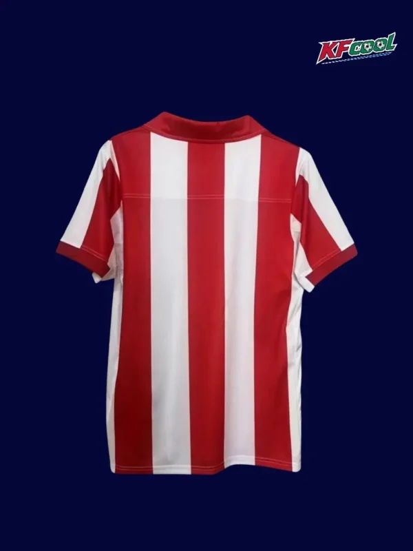 Atlético Madrid Home Retro Jersey 200304B - kfcool.com Atlético Madrid 2003 04 home retro jersey back with simple retro rear panel