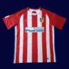 Atlético Madrid Home Retro Jersey 201617A - kfcool.com Atlético Madrid 2016 17 home retro style jersey front with modern vintage blend