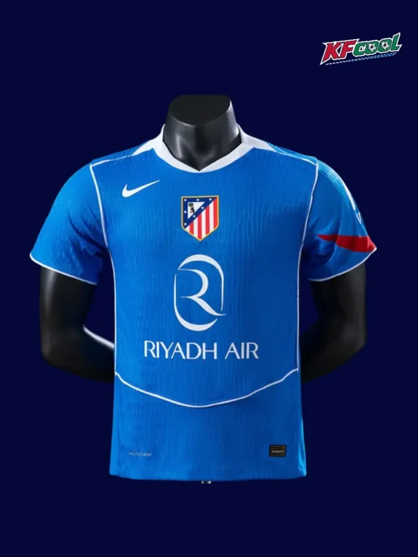 Atlético Madrid Third Jersey 2526 Player Version1 - KFCool – Football Jerseys & Soccer Kits Store Atlético Madrid 25 26 third player jersey front with advanced performance materials