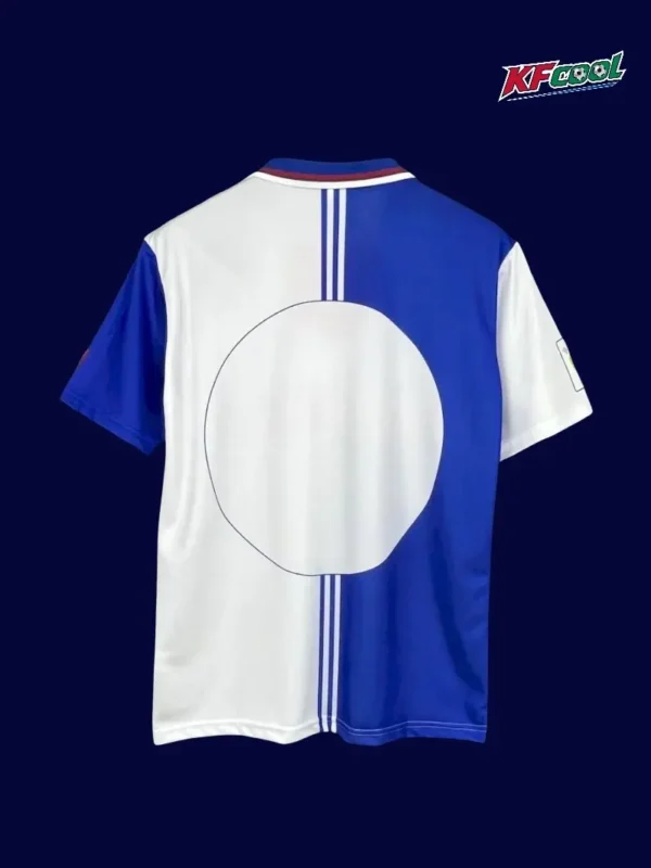 Atlético Madrid 1996 97 third retro jersey back with minimal retro rear design