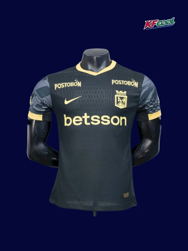 Atlético Nacional Away Jersey 2526 Player Version1 - kfcool.com Atlético Nacional 25/26 player away jersey front breathable