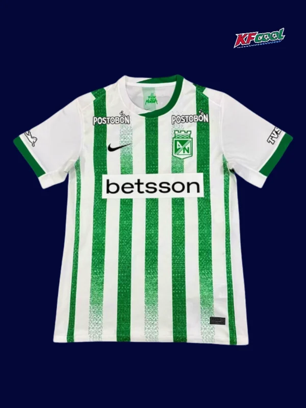 Atlético Nacional 25/26 home fans jersey front breathable