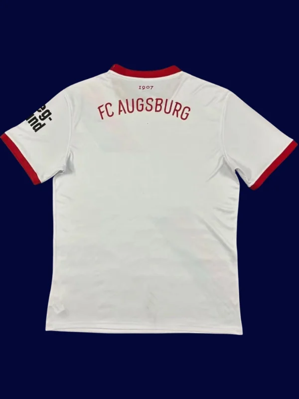 Augsburg Home Jersey 2526 Fans Version2 - kfcool.com Augsburg Home Jersey 25/26 Fans Version back with printed number panel.