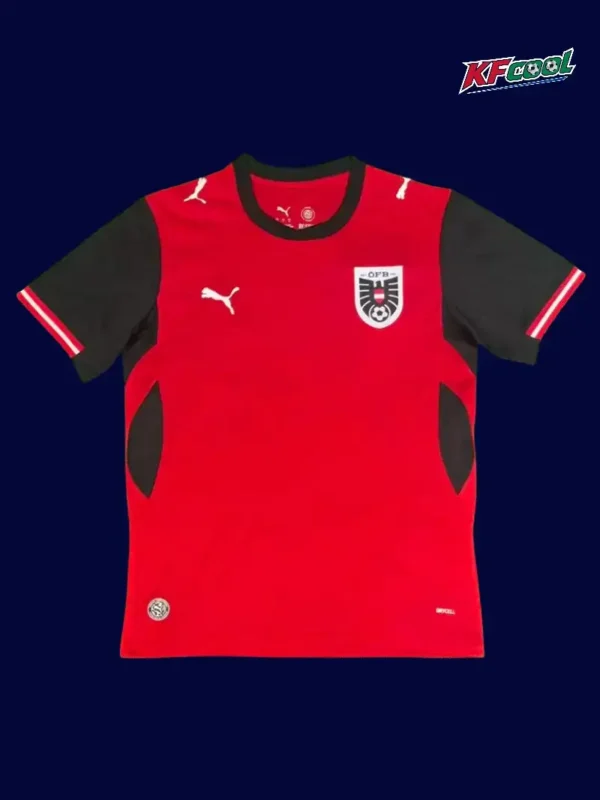 Austria home jersey 26/27 fans front — classic design, breathable material