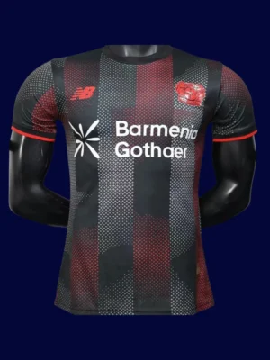 Bayer Leverkusen Home Jersey 25/26 Player Version front with professional cut and club badge.