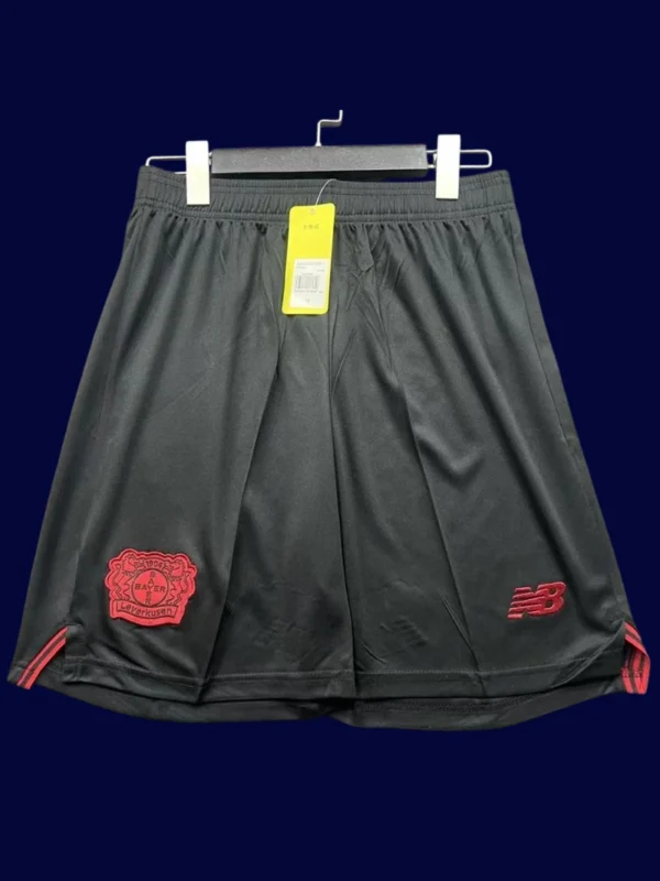 Bayer Leverkusen Home Shorts Pants 25/26 front showing official club colors.