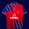 Bayern Munchen Home Classic Retro Jersey 199395A - kfcool.com Bayern Munchen home classic retro jersey 1993/95 front vintage red home design