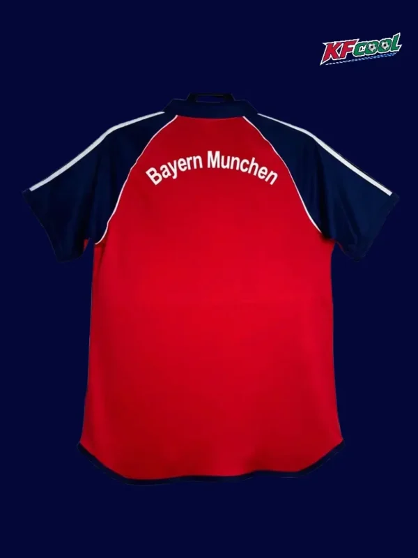 Bayern Munchen Home Classic Retro Jersey 200001B - KFCool – Football Jerseys & Soccer Kits Store Bayern Munchen 2000/01 home classic retro jersey back view