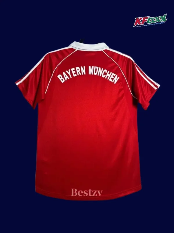 Bayern Munchen 2005/06 home classic retro jersey back view