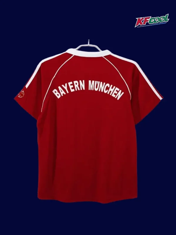 Bayern Munchen Home Classic Retro Jersey 200607B - kfcool.com Bayern Munchen 2006/07 home classic retro jersey back view