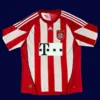 Bayern Munchen Home Classic Retro Jersey 201011A - kfcool.com Bayern Munchen home classic retro jersey 2010/11 front red black iconic stripes