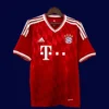Bayern Munchen home classic retro jersey 2013/14 front red black iconic design