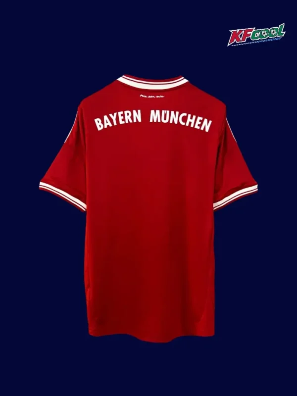 Bayern Munchen 2013/14 home classic retro jersey back view