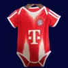 Bayern Munchen Home Red Babysuit Infant Crawl 2526A - kfcool.com Bayern Munchen home red babysuit infant crawl 25/26 front view