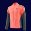 Bayern Munchen Orange Windbreaker 2526 Fans Version1 - kfcool.com Bayern Munchen orange windbreaker 25/26 fans version front view