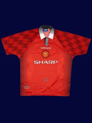 Beckham #10 Manchester United Home Retro Jersey 96/98