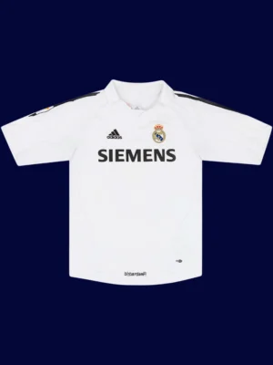 Beckham #23 Real Madrid Home White Retro Jersey 05/06