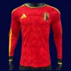 Belgium Home Red LS Jersey 2627 Player Version1 - kfcool.com Belgium home red LS jersey 26/27 player front — long sleeve, performance fit