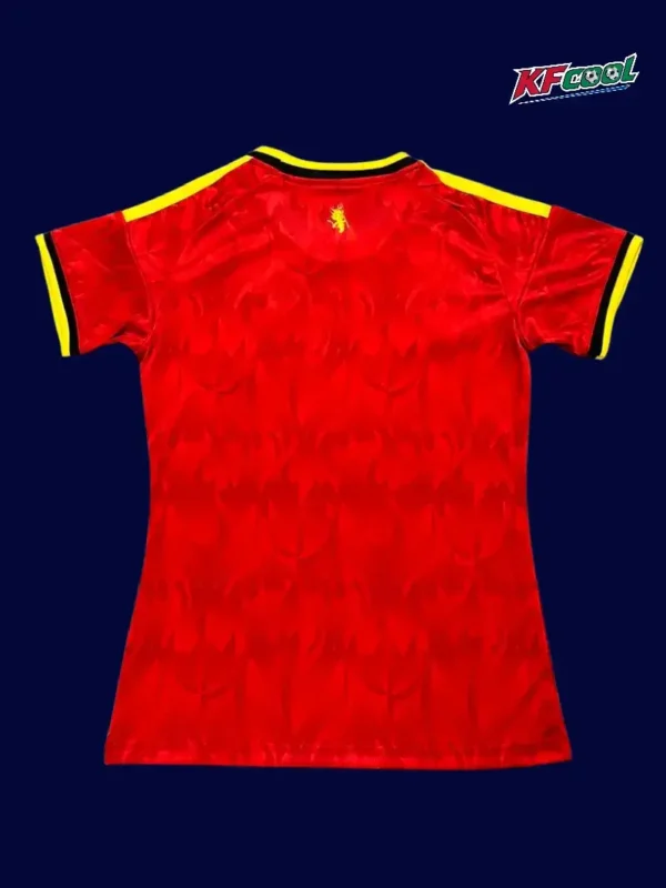 Belgium Home Red Women Jersey 2627 Fans Version2 - KFCool – Football Jerseys & Soccer Kits Store Belgium home red women’s jersey 26/27 back with trim detail
