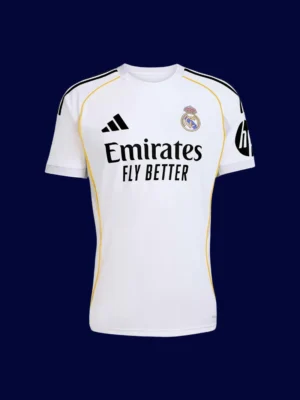 Bellingham #5 Real Madrid Home White Jersey 25/26