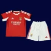 Benfica Home Kids kits 2526A - KFCool – Football Jerseys & Soccer Kits Store Benfica Home Kids kits 25/26 front lightweight breathable junior football shirt