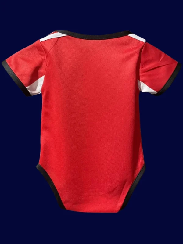 Benfica Home Red Babysuit kits 2526B - KFCool – Football Jerseys & Soccer Kits Store Benfica Home Red Babysuit kits 25/26 back custom number