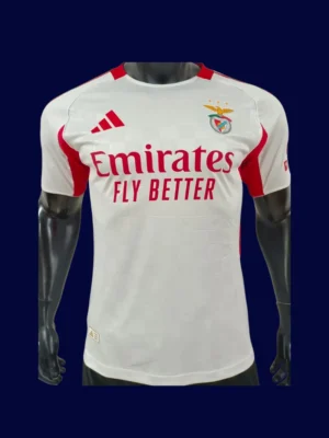 Benfica Third Jersey 25/26 Player Version front pro‑grade lightweight performance shirt