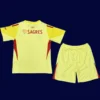 Benfica Yellow GK Kids kits 25/26 back custom number