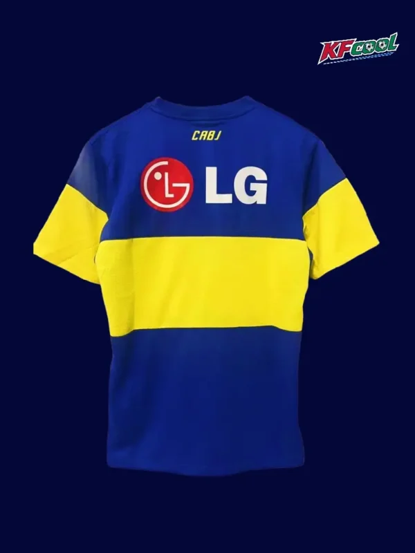 Boca Juniors home classic retro jersey 2011/12 back view
