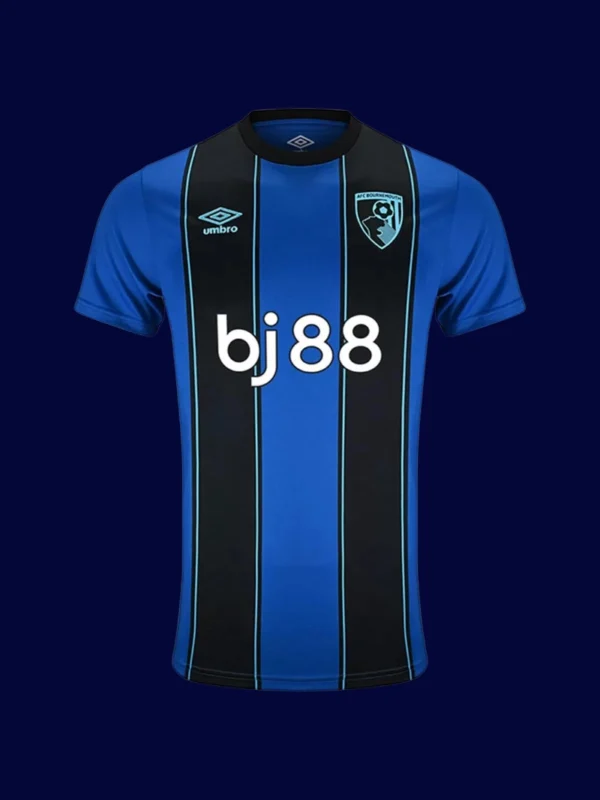 Bournemouth Away Jersey 2526 Fans Version1 - kfcool.com Bournemouth Away Jersey 25/26 Fans Version front with away colorway and team badge.
