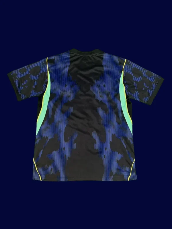 Brazil Home Blue Jersey 26/27 Fans Version — Back | Player Number Layout | 2026 World Cup