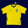 Brazil Home Yellow Jersey 2627 Fans Version1 - kfcool.com Brazil home yellow jersey 26/27 fans version front view, breathable fabric