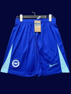 Brighton Home Shorts Pants 25/26 front view with club crest.