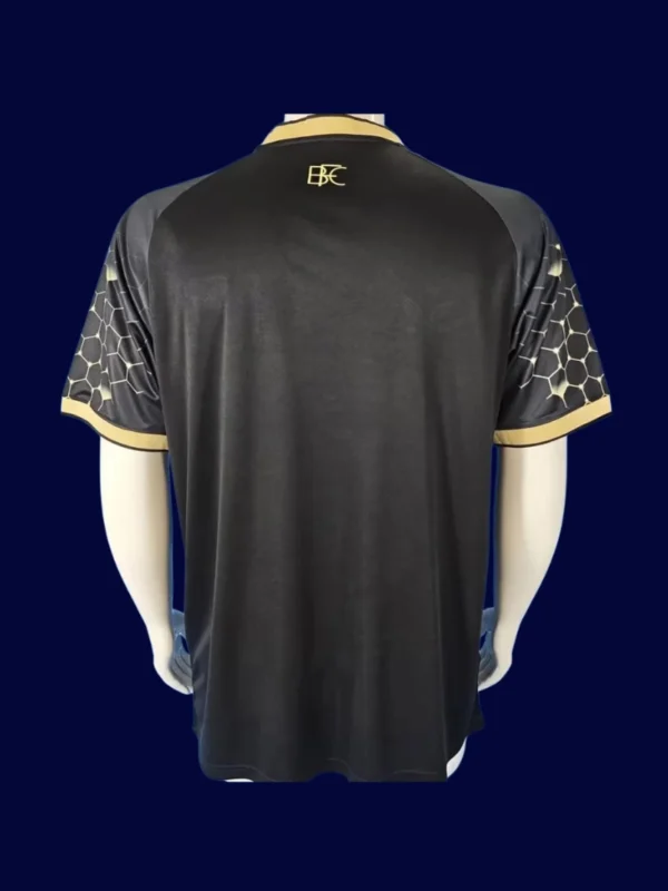 Burnley Third Jersey 25/26 Fans Version back with number area and stitching.