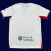 Cagliari Away Jersey 2526 Fans Version2 - KFCool – Football Jerseys & Soccer Kits Store Cagliari Away Jersey 25/26 Fans Version back with printed number area.