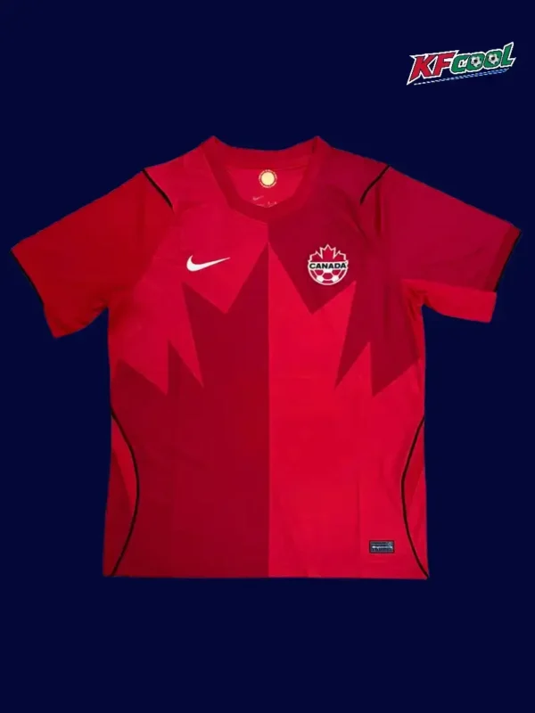 Canada Home Red Jersey 2627 Fans Version1 - kfcool.com Canada home red jersey 26/27 fans front — breathable material
