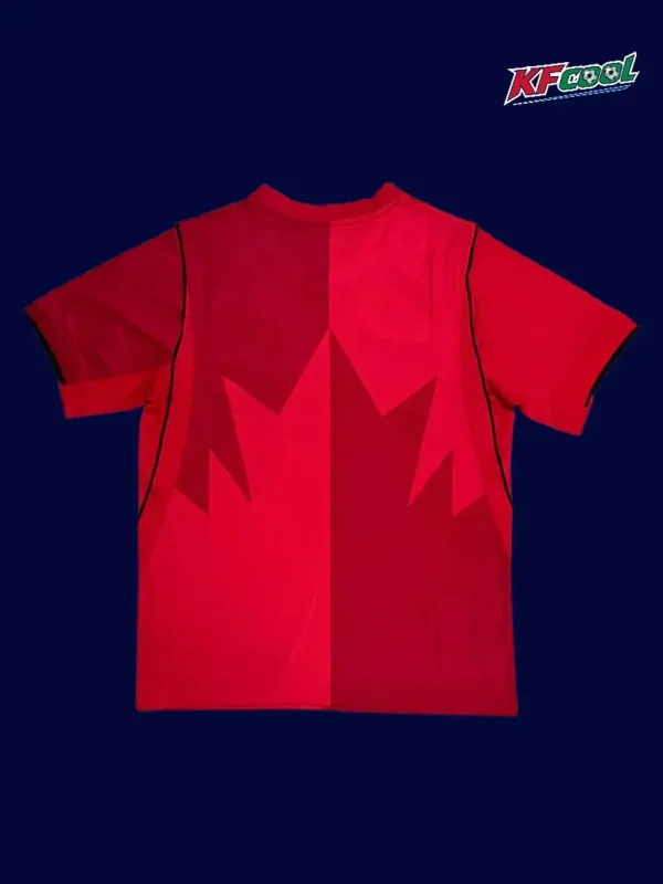 Canada Home Red Jersey 2627 Fans Version2 - kfcool.com Canada home red jersey 26/27 fans back with collar detail